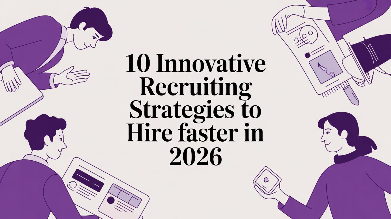 10 Innovative Recruiting Strategies to Hire Faster in 2026