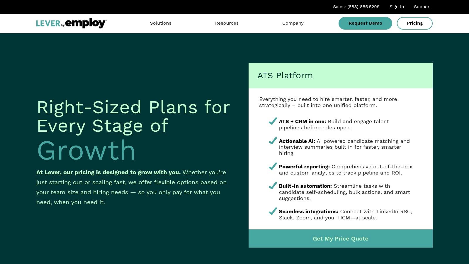 Remote hiring tools featuring the Lever applicant tracking system dashboard