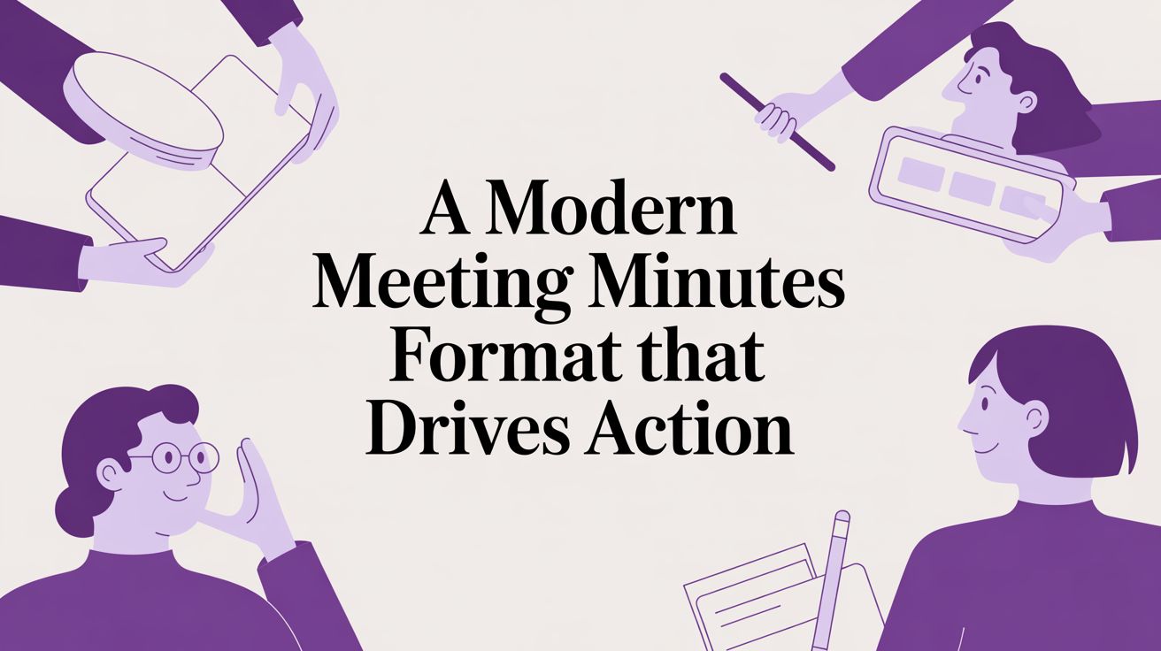 The Best Meeting Minutes Format to Drive Action in 2026