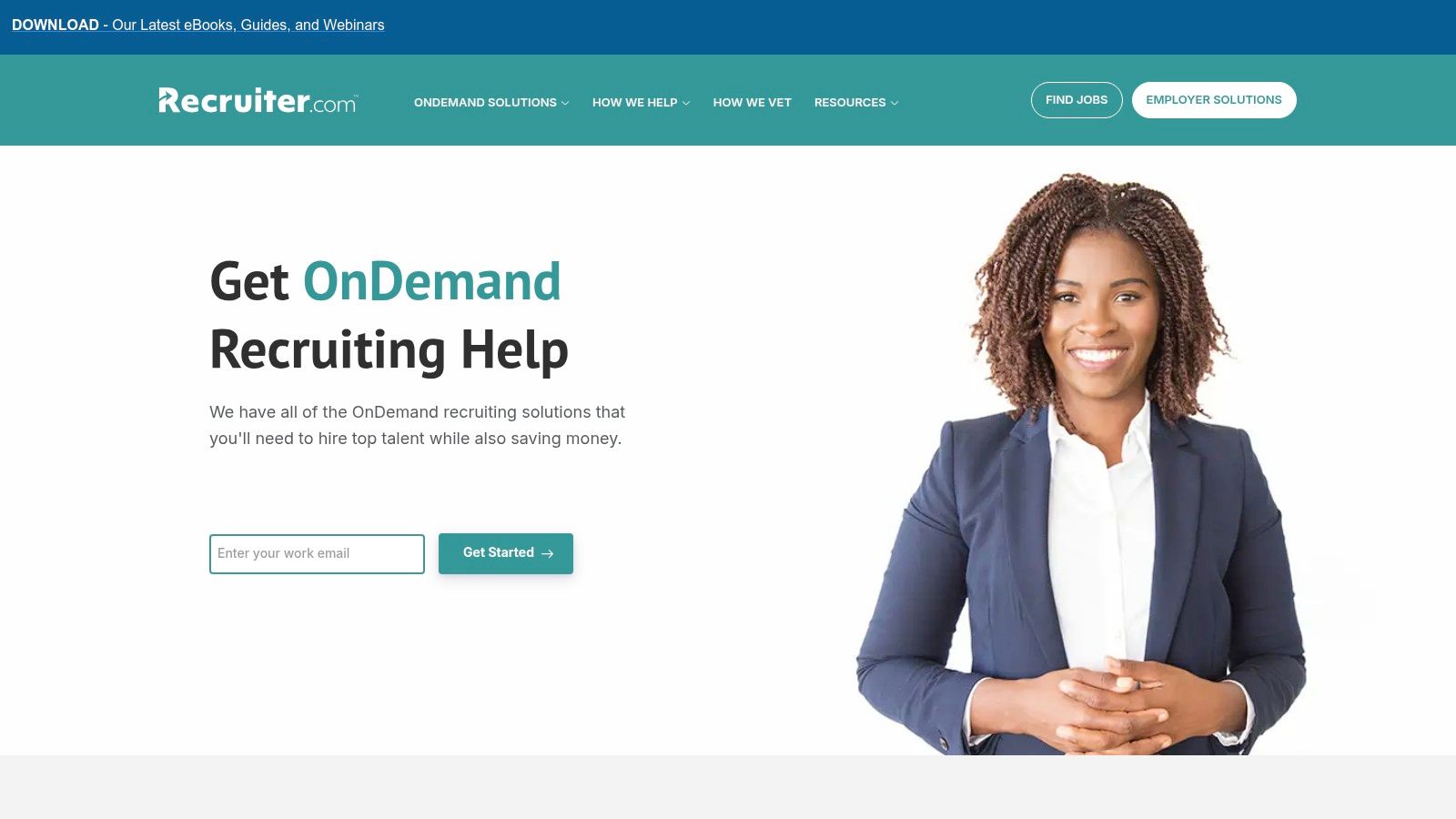 best recruiting agencies recruiting platform from Recruiter.com